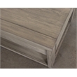 Riverside Furniture Riata Modern Contemporary Wood Coffee Table in Gray Wash
