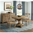 Riverside Furniture Sonora Wood Side Chair with X-Back in Snowy Desert Brown