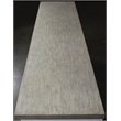 Riverside Furniture Cora Wood Entertainment Console in Cloud White and Fog Gray