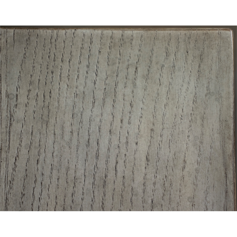 Riverside Furniture Cora Small Wood Coffee Table in Cloud White and Fog Gray