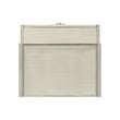 Riverside Furniture Maisie Rectangular Wood Side Table in Champagne Beige