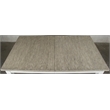 Riverside Furniture Cora Wood Dining Table in Cloud White and Fog Gray