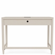 Riverside Furniture Maren Writing Desk in Sand Wood White