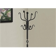 Coat Rack Hall Tree 8 Hooks Entryway 74