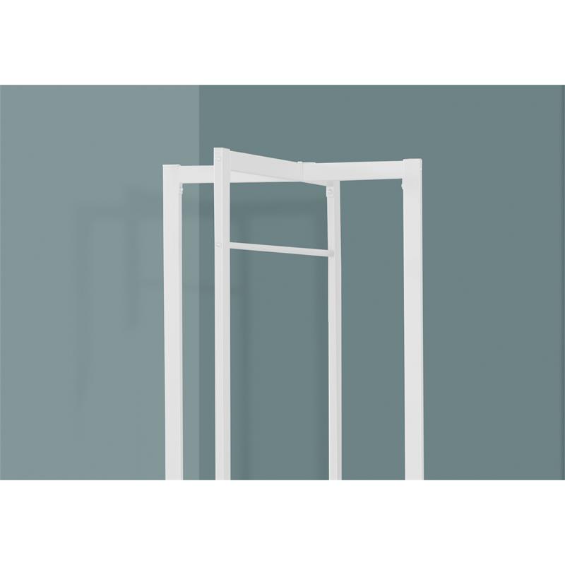 Coat Rack Hall Tree Hanging Bar Entryway 72