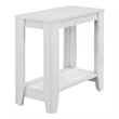Accent Table Side End Nightstand Lamp Living Room Bedroom Laminate White
