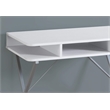 Computer Desk Home Office Laptop Storage Shelves 31