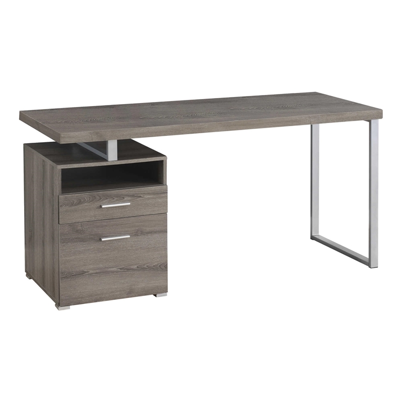 Computer Desk Home Office Laptop Storage Drawers 60