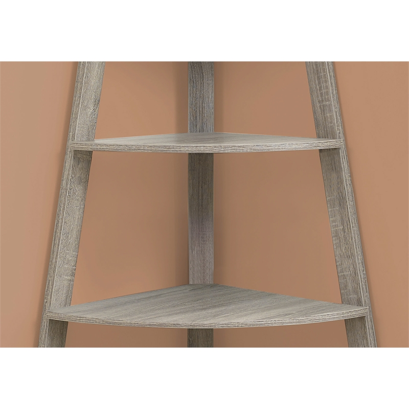 Bookshelf Etagere Corner 4 Tier 60
