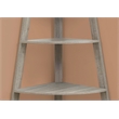 Bookshelf Etagere Corner 4 Tier 60