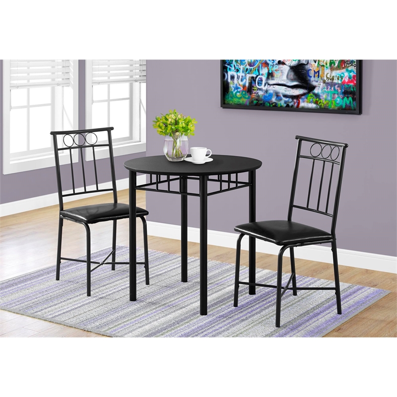 Dining Table Set 3pcs Set Small 30
