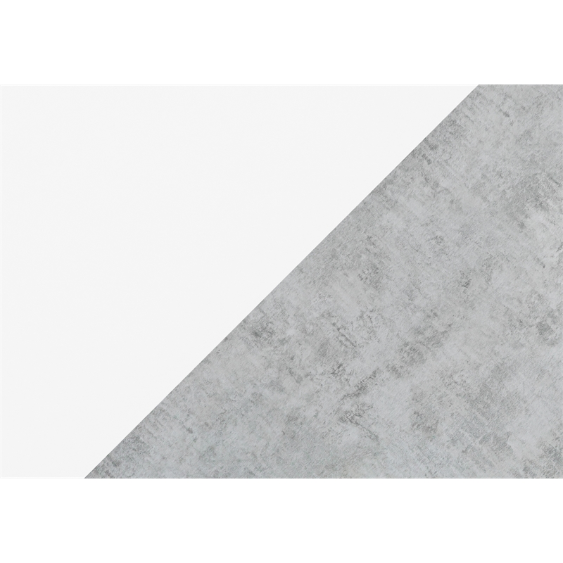 Accent Table Console Entryway Narrow Sofa Bedroom Laminate Gray White