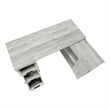 Computer Desk Home Office Corner L Shape Work Laptop Laminate Grey