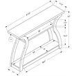 Accent Table Console Entryway Narrow Sofa Bedroom Laminate White