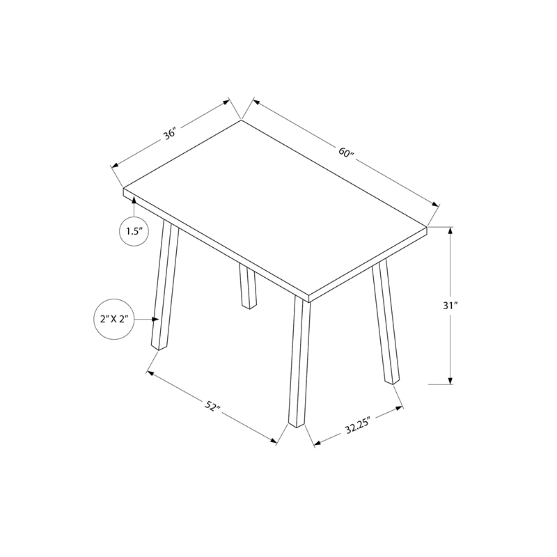 Dining Table 60