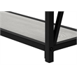Accent Table Console Entryway Narrow Sofa Living Room Bedroom Metal Grey