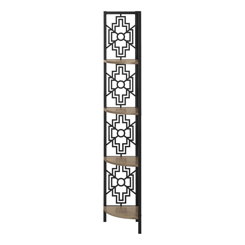 Bookshelf Etagere Corner 4 Tier 62