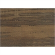 Accent Table C-shaped End Side Snack Living Room Bedroom Metal Brown