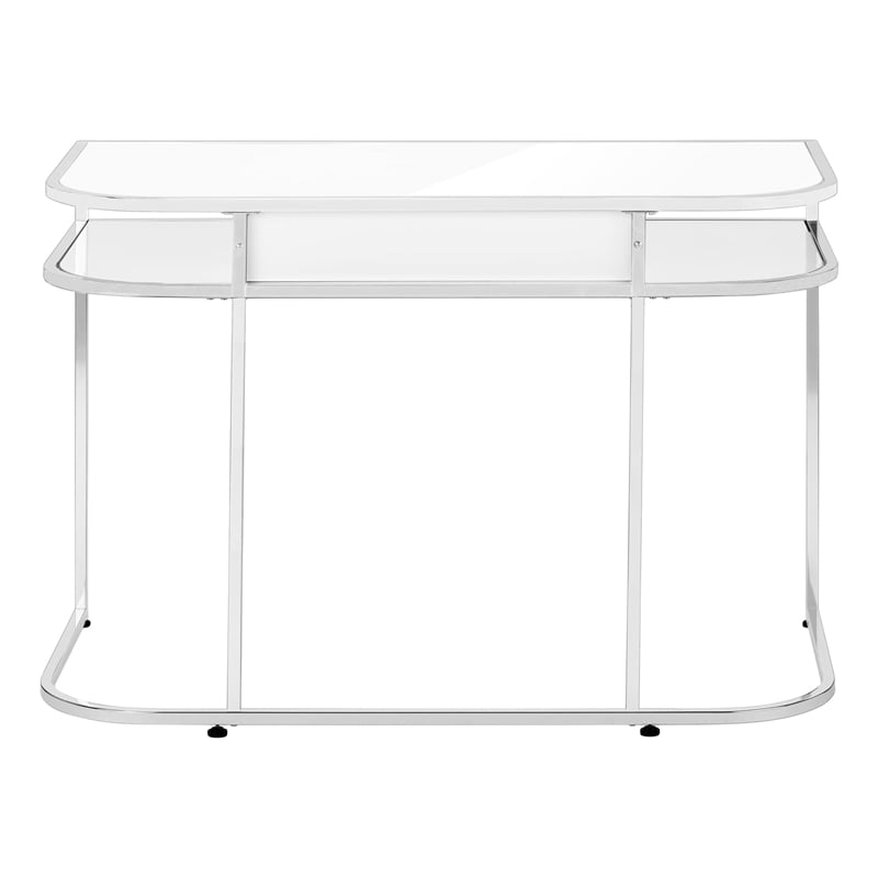 Computer Desk Home Office Laptop Storage Drawers 48