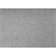 Bed Queen Size Platform Bedroom Frame Upholstered Linen Look Grey