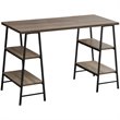 Computer Desk Home Office Laptop Storage Shelves 48