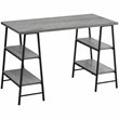 Computer Desk Home Office Laptop Storage Shelves 48