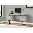 Computer Desk Home Office Laptop Storage Drawers 60