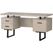 Computer Desk Home Office Laptop Storage Drawers 60