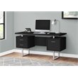 Computer Desk Home Office Laptop Storage Drawers 60