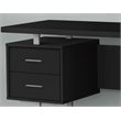 Computer Desk Home Office Laptop Storage Drawers 60