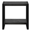 Accent Table Side End Nightstand Lamp Living Room Bedroom Metal Black