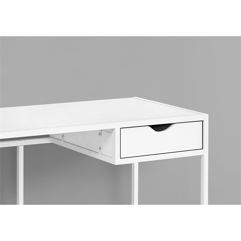 Computer Desk Home Office Laptop Storage Drawer 42