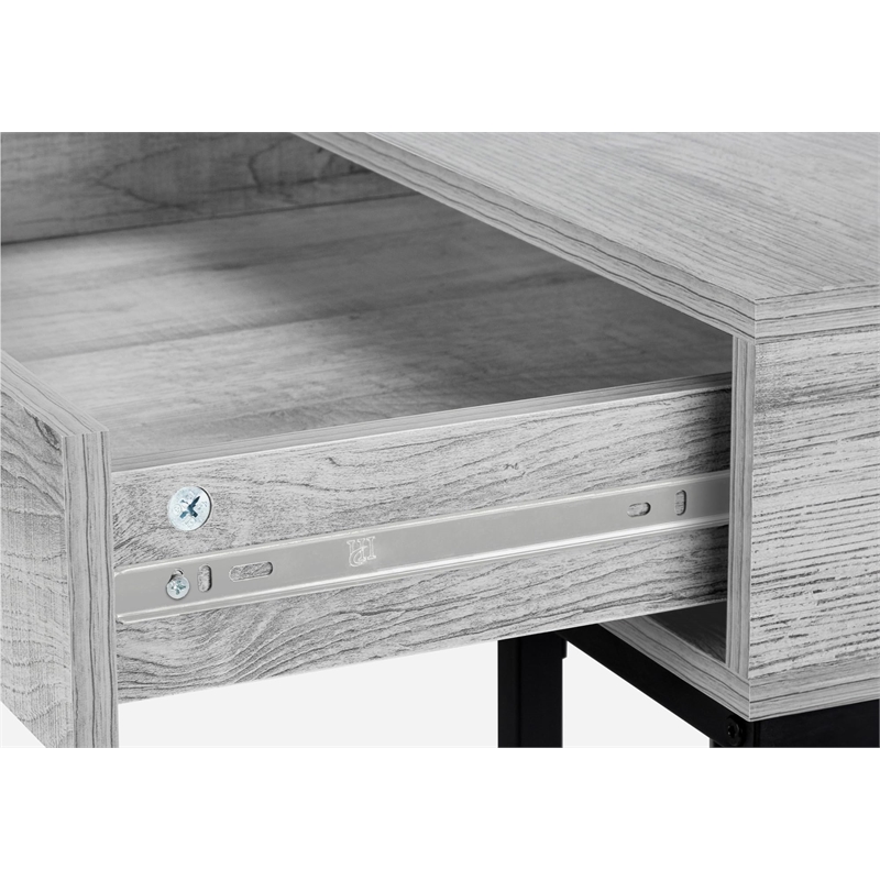 Computer Desk Home Office Laptop Storage Drawers 48
