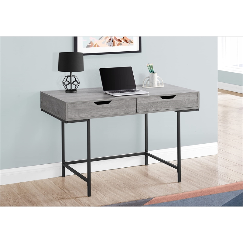 Computer Desk Home Office Laptop Storage Drawers 48