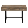 Computer Desk Home Office Laptop Storage Drawers 48