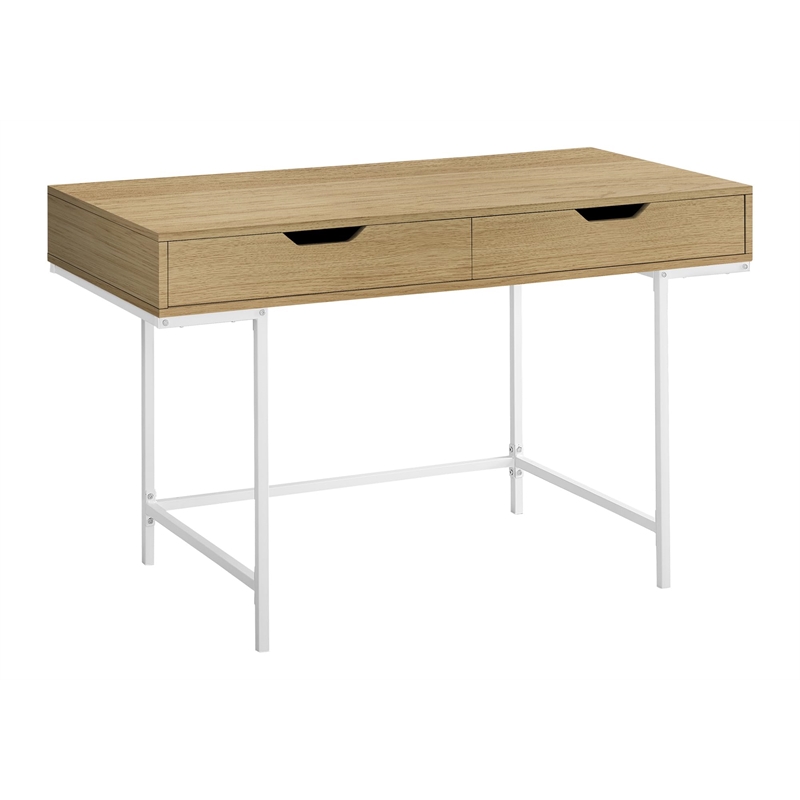 Computer Desk Home Office Laptop Storage Drawers 48