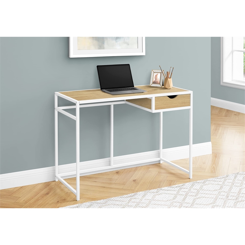 Computer Desk Home Office Laptop Storage Drawer 42