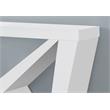 Accent Table Console Entryway Narrow Sofa Bedroom Laminate White