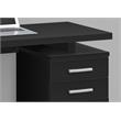 Computer Desk Home Office Laptop Storage Drawers 48