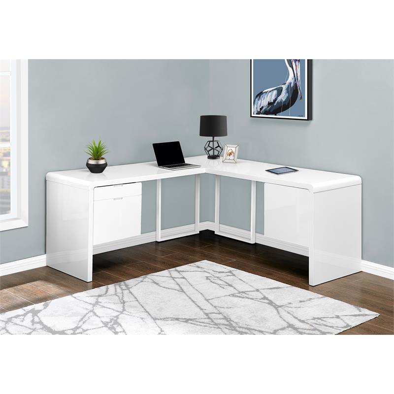 Computer Desk Corner 72