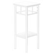 Monarch Accent Table in Metal White