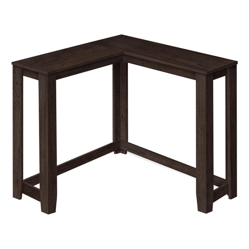 Accent Table Console Entryway Narrow Corner Bedroom Laminate Brown