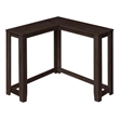 Accent Table Console Entryway Narrow Corner Bedroom Laminate Brown