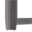 Accent Table Console Entryway Narrow Corner Bedroom Laminate Grey