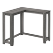 Accent Table Console Entryway Narrow Corner Bedroom Laminate Grey