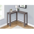 Accent Table Console Entryway Narrow Corner Bedroom Laminate Grey