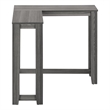Accent Table Console Entryway Narrow Corner Bedroom Laminate Grey
