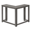 Accent Table Console Entryway Narrow Corner Bedroom Laminate Grey