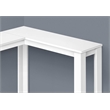Monarch Console Table in Laminate White
