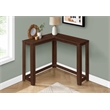 Accent Table Console Entryway Narrow Corner Bedroom Laminate Brown